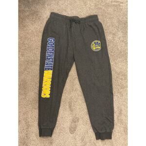 Men's NBA Unk Golden State Warriors Basketball Sweatpant Joggers, XL